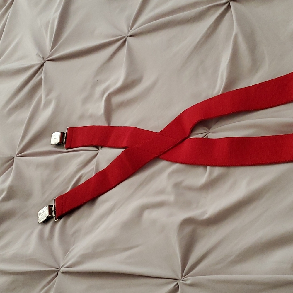 Red suspenders